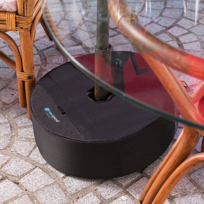 Gravipod 18" Round Umbrella Base Weight Bag Up to 85 lbs. & Reviews